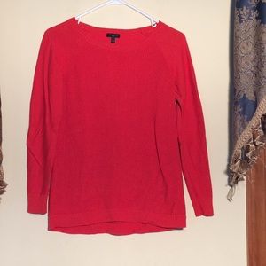 Talbots Petites SP Ladies orange sweater